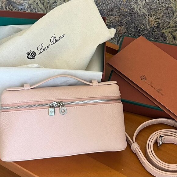 Loro Piana Shoes - ‌Loro Piana Pink Leather Handbag